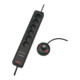 Brennenstuhl Presa multipla a 6 vie, 2m, H05VV-F 3G1,5 con interruttore, antracite-1