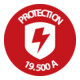 Brennenstuhl Presa multipla a 6 vie con protezione da sovratensione Secure-Tec 19.500A, antracite, 3m, H05VV-F 3G1,5-4