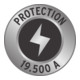 Brennenstuhl Presa multipla a 6 vie con protezione da sovratensione Secure-Tec 19.500A, antracite, 3m, H05VV-F 3G1,5-4