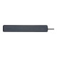 Brennenstuhl Presa multipla a 6 vie con protezione da sovratensione Secure-Tec 19.500A, antracite, 3m, H05VV-F 3G1,5-5