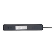 Brennenstuhl Presa multipla a 6 vie Eco-Line 4.500A, nera, 1,5m-5