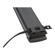 Brennenstuhl Presa multipla a 6 vie Premium-Line con funzione di ricarica USB, nera, 3m H05VV-F 3G1,5-5