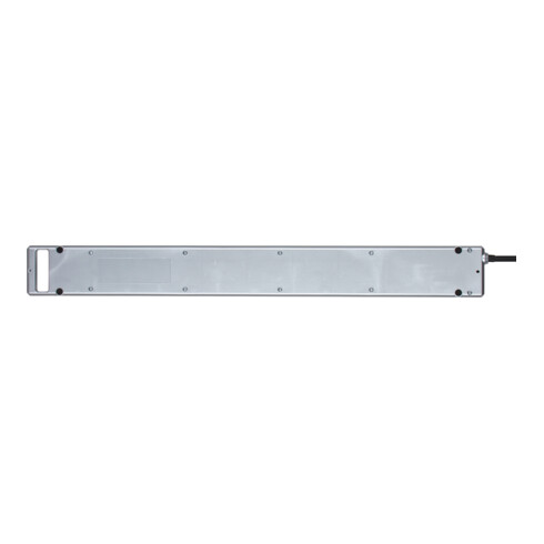 Brennenstuhl Presa multipla a 8 vie con protezione da sovratensione Super-Solid 13500 A, argento, 2,5m H05VV-F 3G1,5