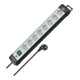 Brennenstuhl Presa multipla a 8 vie Premium-Line, nero chiaro, 5m-1