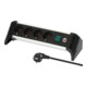 Brennenstuhl Presa multipla Alu-Office-Line a 4 vie, 1,8m H05VV-F 3G1,5-1