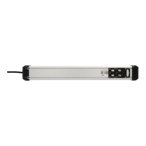 Brennenstuhl Presa multipla Premium-Alu-Line a 10 vie, con interruttore, 3m, H05VV-F 3G1,5