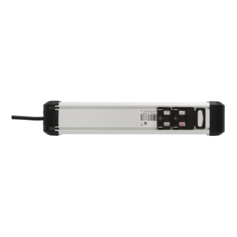 Brennenstuhl Presa multipla Premium-Alu-Line a 6 vie, con interruttore, 3m, H05VV-F 3G1,5