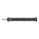 Brennenstuhl Presa multipla Premium-Alu-Line Technik a 6 vie, 3m, H05VV-F 3G1,5 prese commutabili a due-4