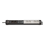Brennenstuhl Presa multipla ®Connect Premium-Line WiFi, nero-grigio chiaro, 3m H05VV-F 3G1,5-1