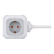 Brennenstuhl Presa mutipla a 4 vie a cubo ALEA 1,4m, H05VV-F 3G1,5-2