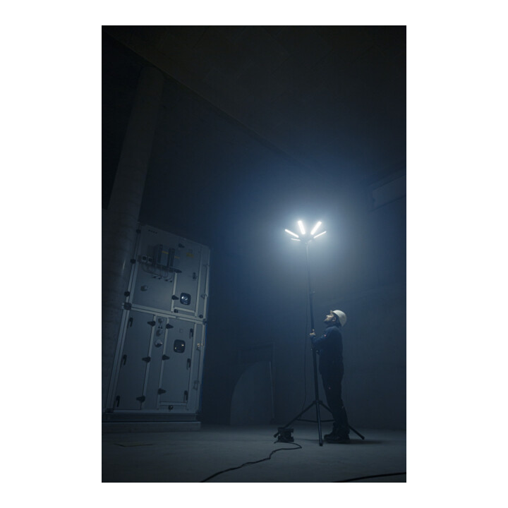 Brennenstuhl Professional 360° LED Straler R42050 BT, 6,7m H07RN-F 3G1,0 + 3,3m H05RN-F 3G1,0, 42000lm