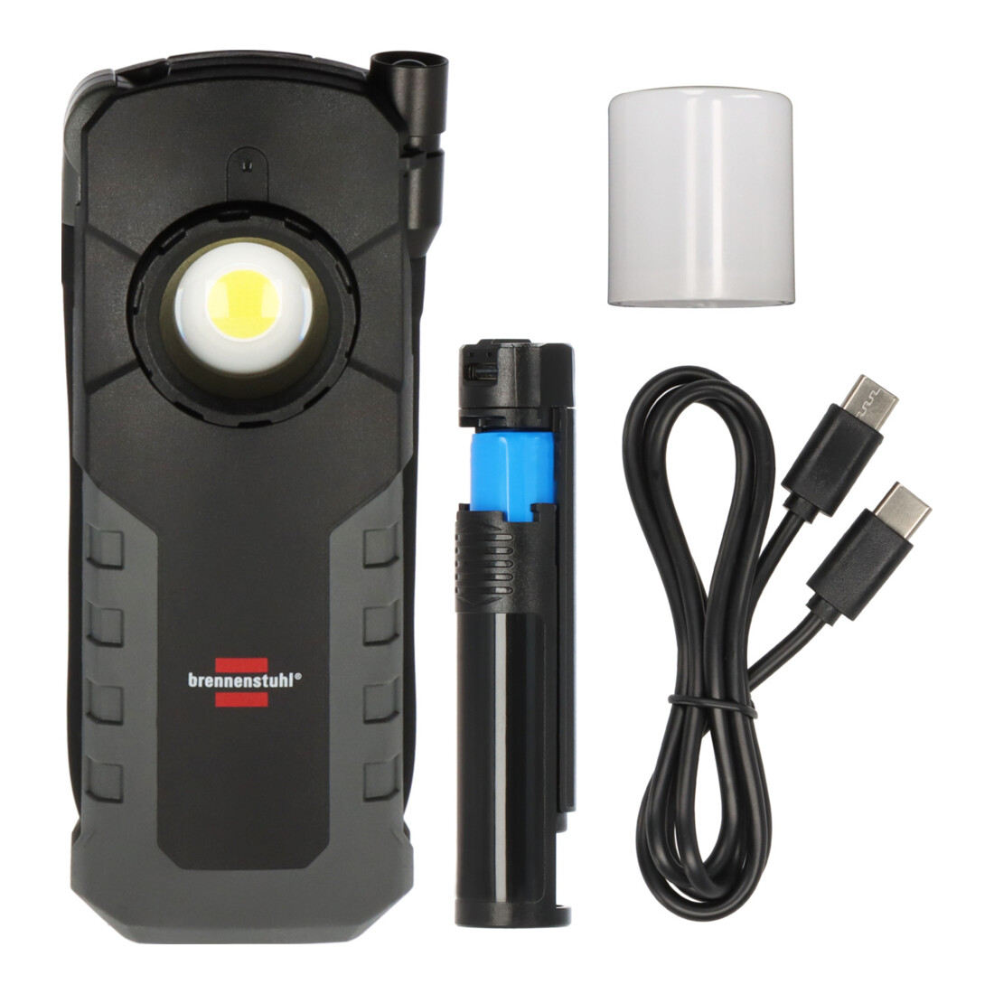 Brennenstuhl Professional Accu LED Zaklamp HL 1000 ACW, 1000+380 lm, IP54