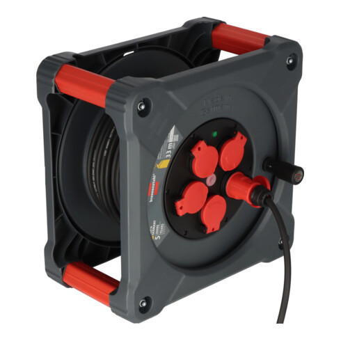 Brennenstuhl Professional Baustellen-Kabeltrommel KA 3100 5 IP44, 33m H07RN-F 3G1,5