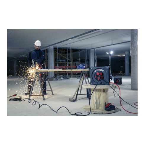 Brennenstuhl Professional Baustellen-Kabeltrommel KA 3210 5 IP44, 33m H07BQ-F 3G2,5