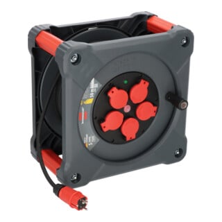 Brennenstuhl Professional Baustellen-Kabeltrommel KA 5100 5 IP44, 50m H07RN-F 3G1,5