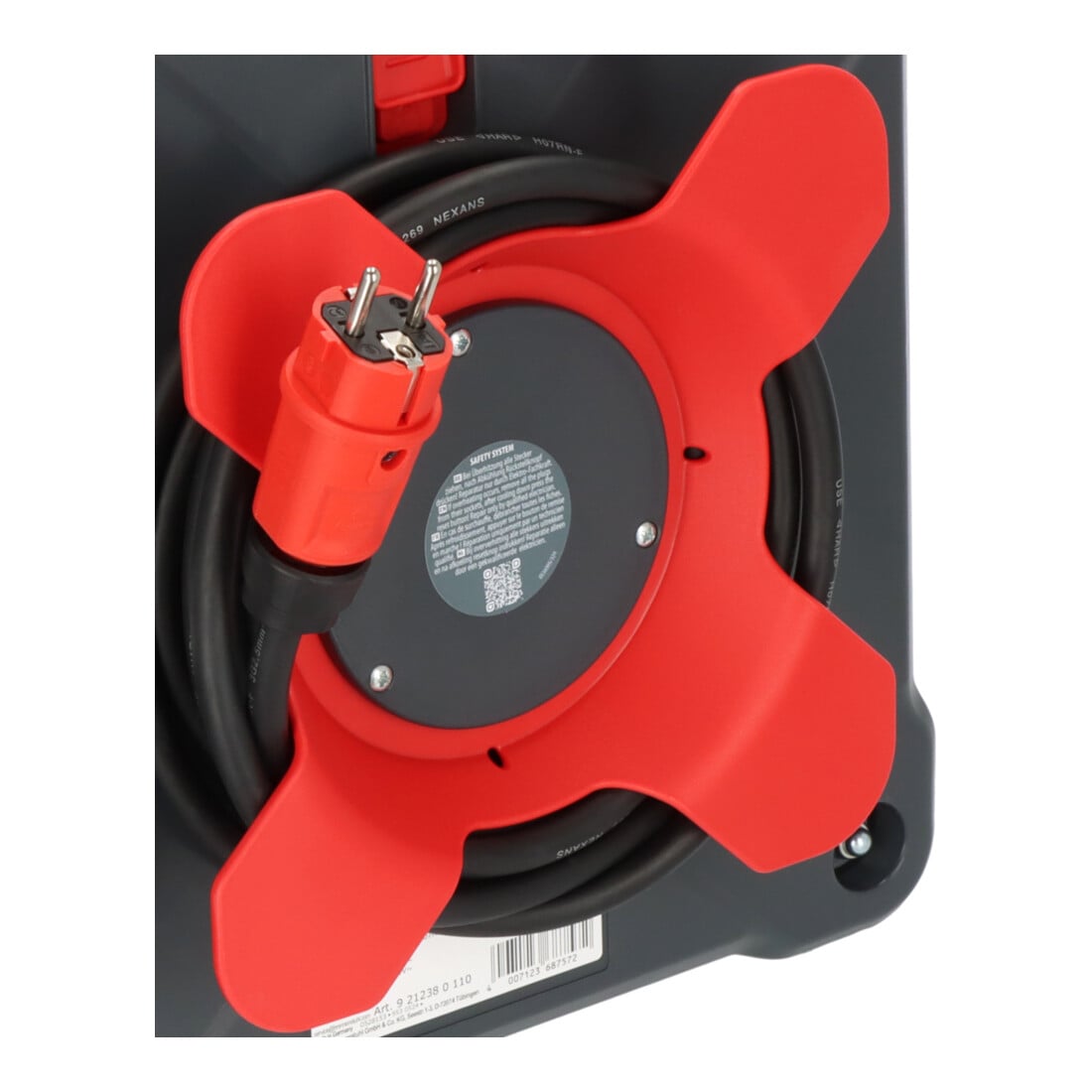 Brennenstuhl Professional Baustellen-Kabeltrommel mit Powerblock KC 3200 5 IP44, 33+5m H07RN-F 3G2,5