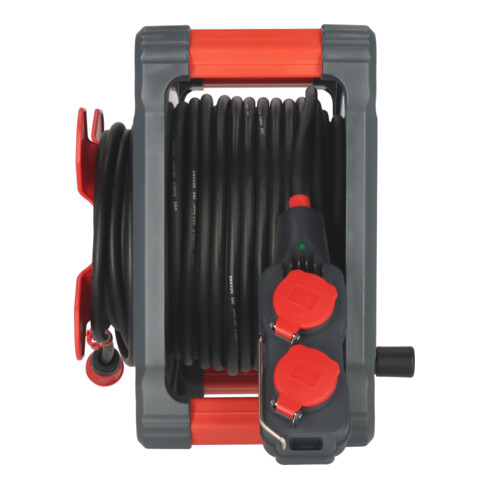 Brennenstuhl Professional Baustellen-Kabeltrommel mit Powerblock KC 3200 5 IP44, 33+5m H07RN-F 3G2,5
