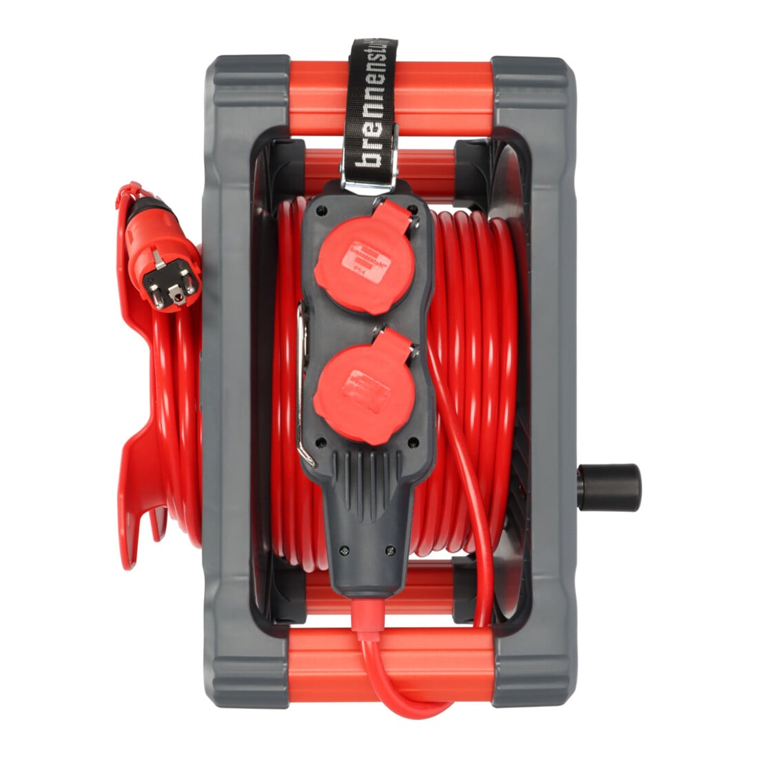 Brennenstuhl Professional Baustellen-Kabeltrommel mit Powerblock KC 3210 5 IP44, 33+5m H07BQ-F3G2,5