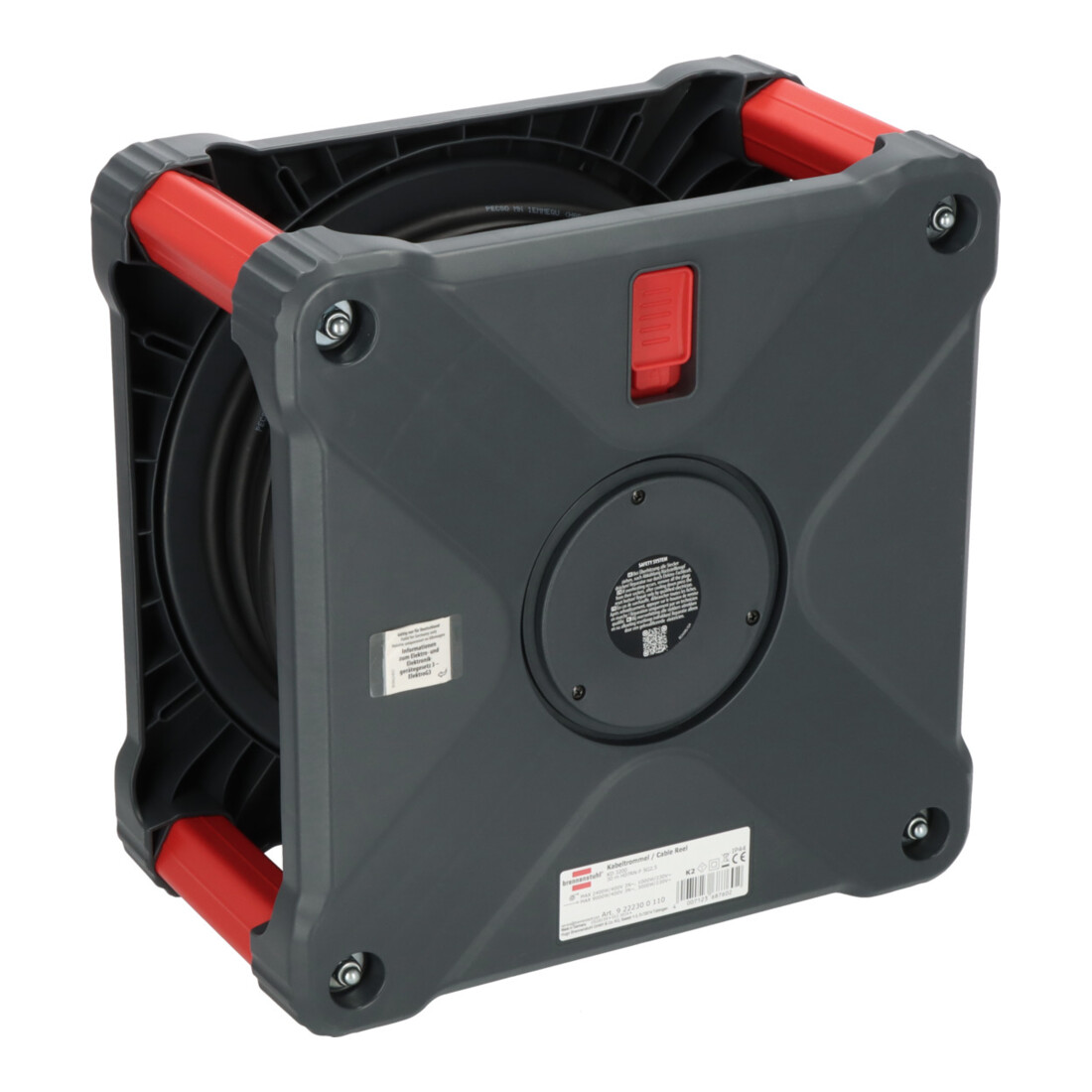 Brennenstuhl Professional CEE-kabelhaspel KD 3200 C1 IP44 30m H07RN-F 5G2,5
