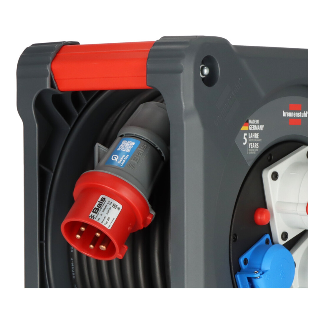 Brennenstuhl Professional CEE-Kabeltrommel KD 3200 C7 IP44, 30m H07RN-F 5G2,5