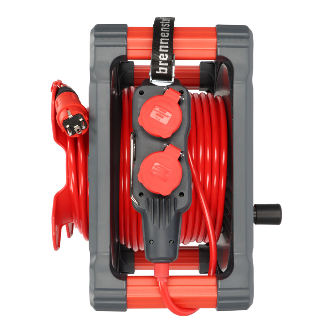 Brennenstuhl Professional Enrouleur de chantier avec Powerblock KC 3210 5 IP44, 33+5m H07BQ-F3G2,5