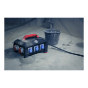 Brennenstuhl Professional Gummi-Baustromverteiler BSV 5 FI Typ B 2m H07RN-F 5G6,0 1xCEE32A+2x16A,6x230V-3
