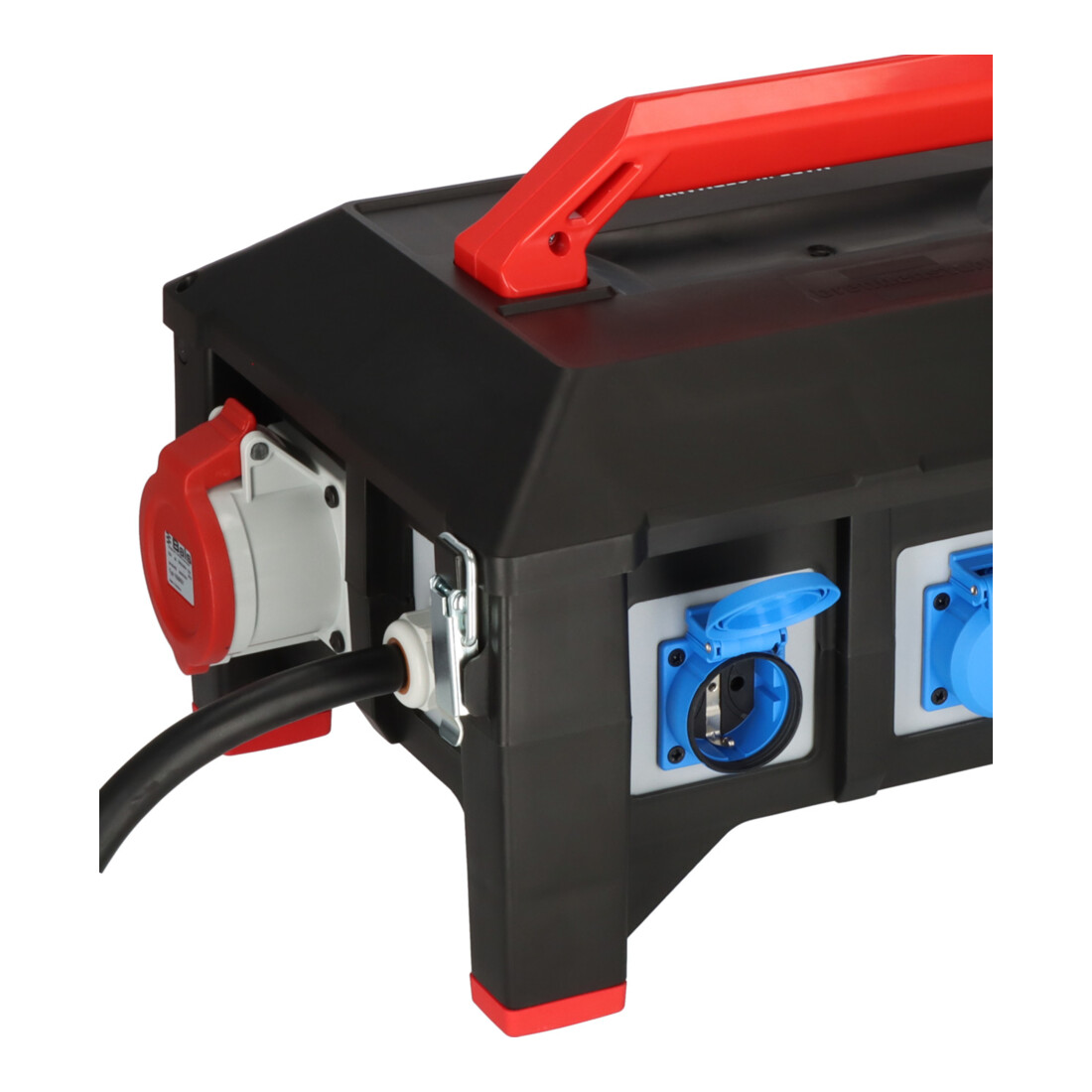 Brennenstuhl Professional Gummi-Baustromverteiler BSV 5-32A FI Typ B 2m H07RN-F 5G6,0 1xCEE32A+2x16A,6x230V