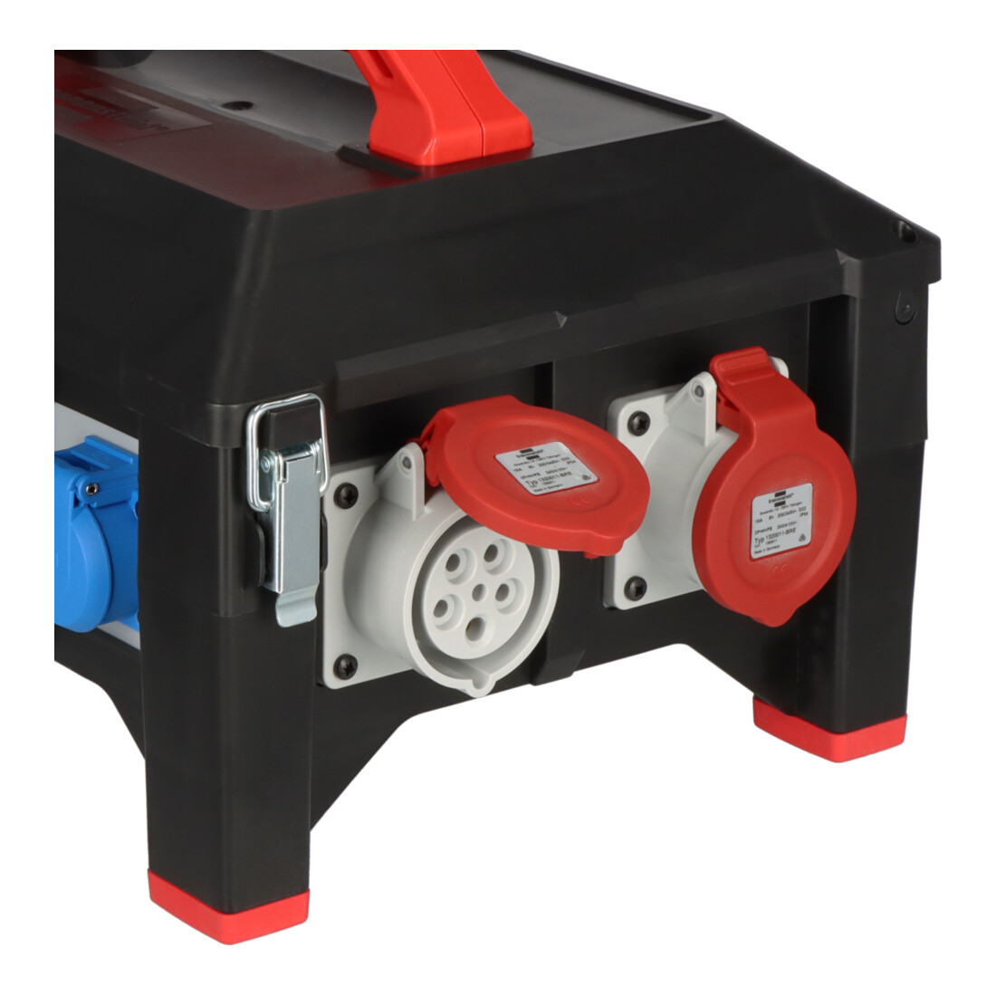 Brennenstuhl Professional Gummi-Stromverteiler BSV 5-63A 2m H07RN-F 5G16,0 1xCEE32A+2x16A, 6x230V