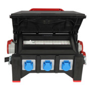 Brennenstuhl Professional Gummi-Stromverteiler BSV 5-63A 2m H07RN-F 5G16,0 1xCEE32A+2x16A, 6x230V-5