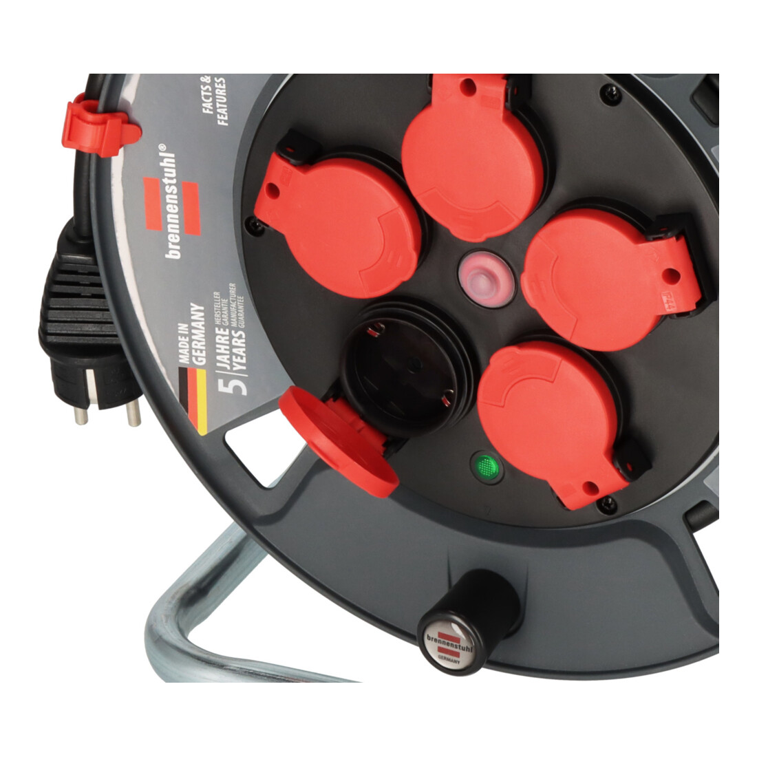 Brennenstuhl Professional Kabelhaspel 300 KU 2100 IP44, 25m H07RN-F 3G1.5