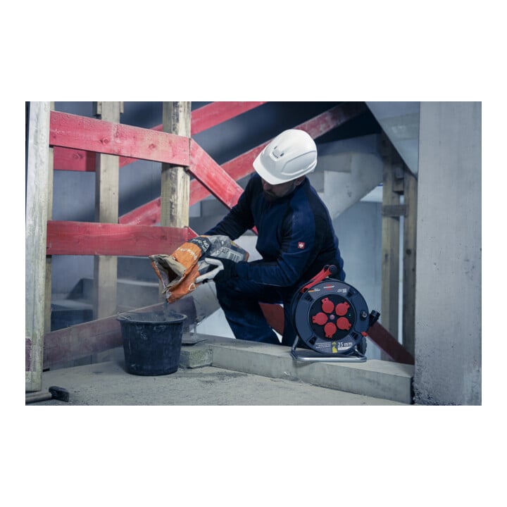 Brennenstuhl Professional Kabelhaspel 300 KU 2200 IP44, 25m H07RN-F 3G2,5