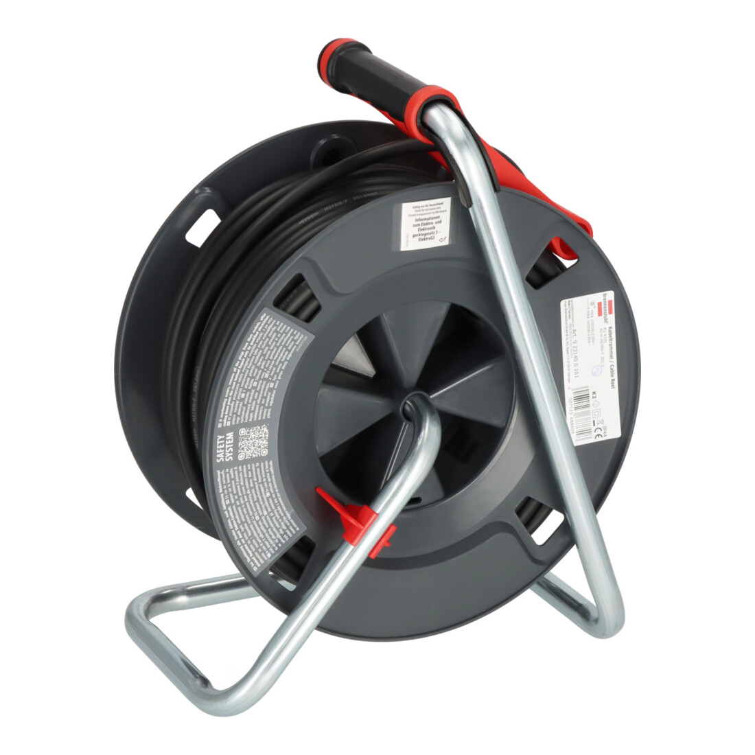 Brennenstuhl Professional Kabelhaspel 300 KU 4100, IP44, H07RN-F 3G1,5, 40m kabel
