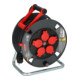 Brennenstuhl Professional Kabeltrommel 300 KU 2100 IP44, 25m H07RN-F 3G1.5-4