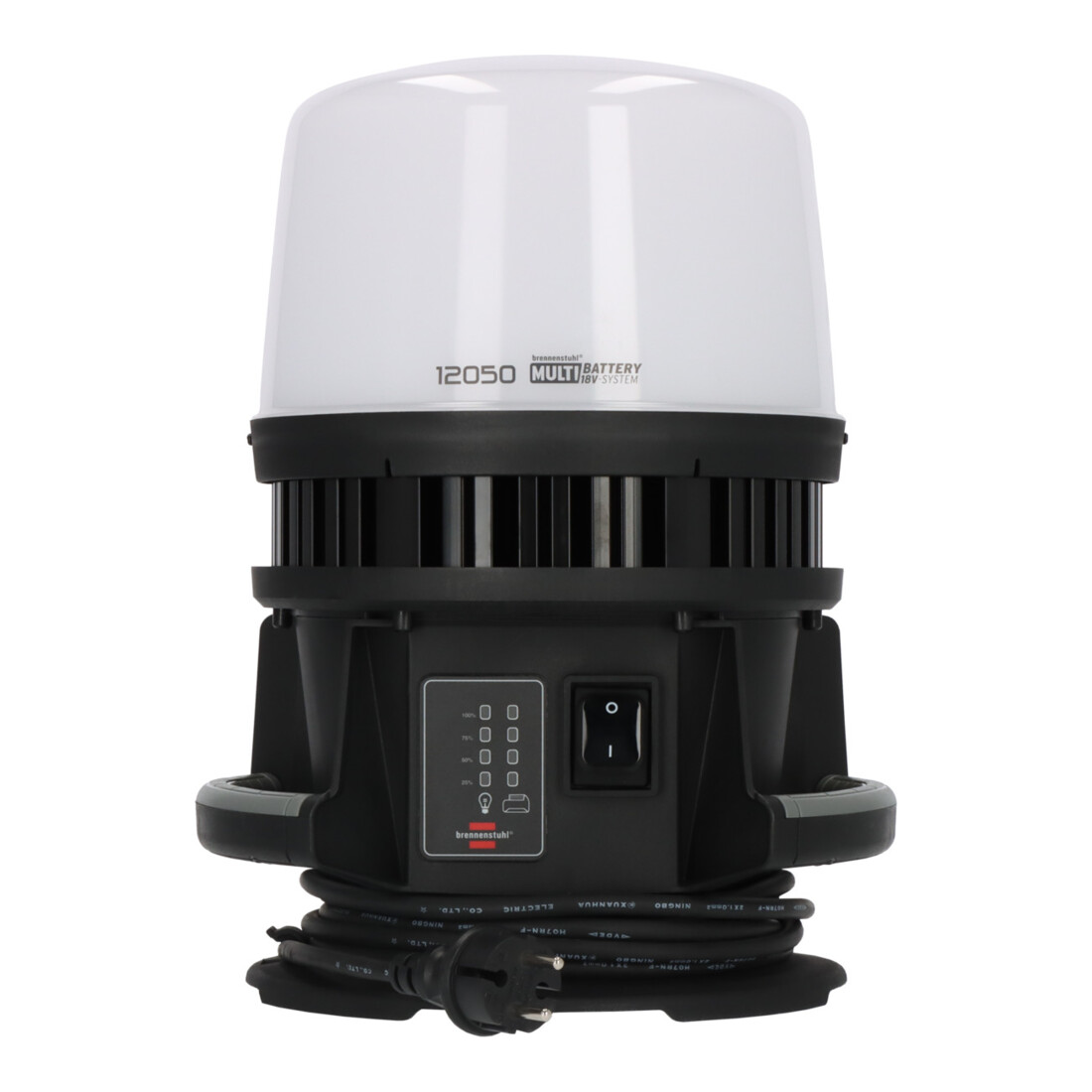 Brennenstuhl Professional Multi Battery LED 360° Hybrid Baustrahler 12050 MH, 12000lm, IP54