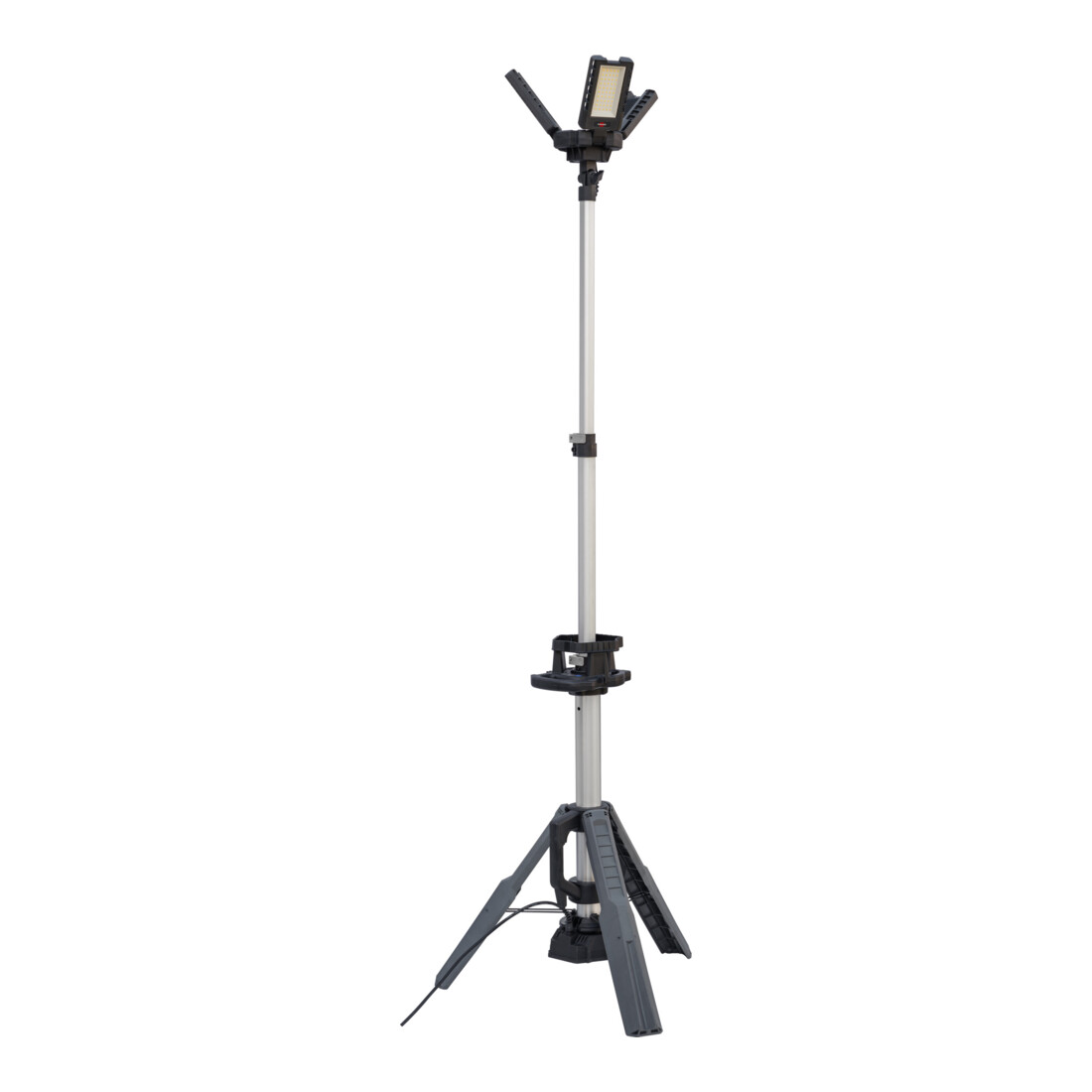 Brennenstuhl Professional Stativ LED Baustrahler Dreikopf 13050 T, IP54, 13500lm, 5m H07RN-F2X1,0
