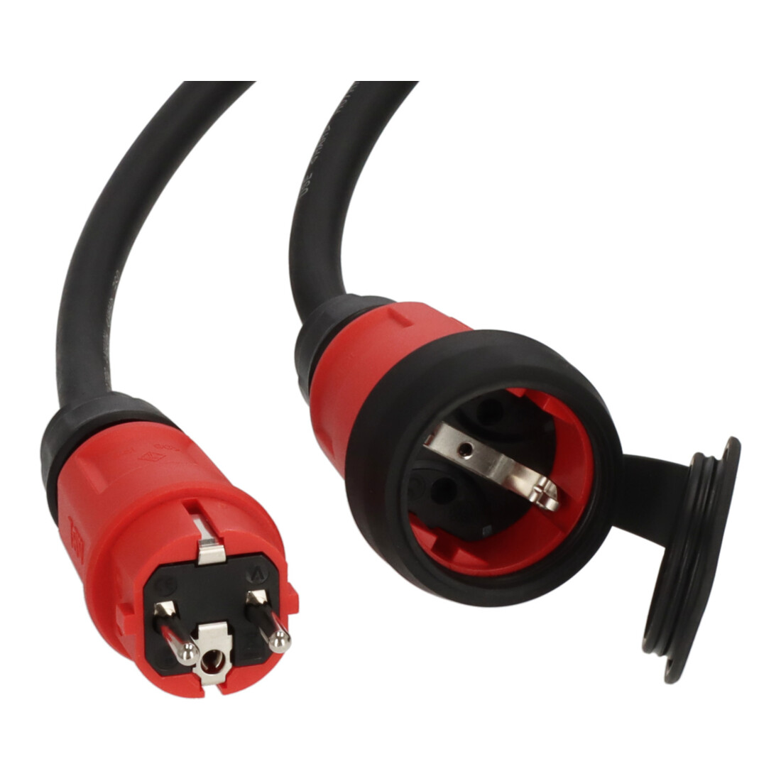 Brennenstuhl Professional Verlängerungskabel VN 1200 IP44, 10m schwarz H07RN-F 3G2,5