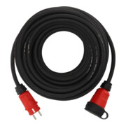 Brennenstuhl Professional Verlängerungskabel VN 2200 IP44, 25m schwarz H07RN-F 3G2,5-2