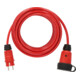 Brennenstuhl Professional Verlängerungskabel VQ 1100 IP44, 10m rot H07BQ-F 3G1,5-1