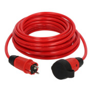 Brennenstuhl Professional Verlängerungskabel VQ 1100 IP44, 10m rot H07BQ-F 3G1,5-5