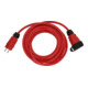 Brennenstuhl Professional Verlängerungskabel VQ 1200 IP44 (10m Kabel H07BQ-F 3G2,5 in rot, Baustelleneinsatz und ständiger Einsatz im Freien, Made in Germany)-1