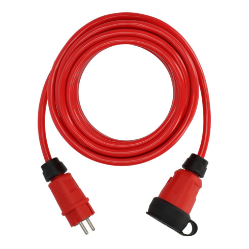 Brennenstuhl Professional Verlängerungskabel VQ 1200 IP44, 10m rot H07BQ-F 3G2,5