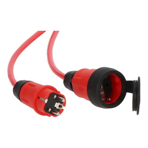Brennenstuhl Professional Verlängerungskabel VQ 2100 IP44, 25m rot H07BQ-F 3G1,5