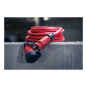 Brennenstuhl Professional Verlengkabel VQ 1100 IP44, 10m rood H07BQ-F 3G1,5-4