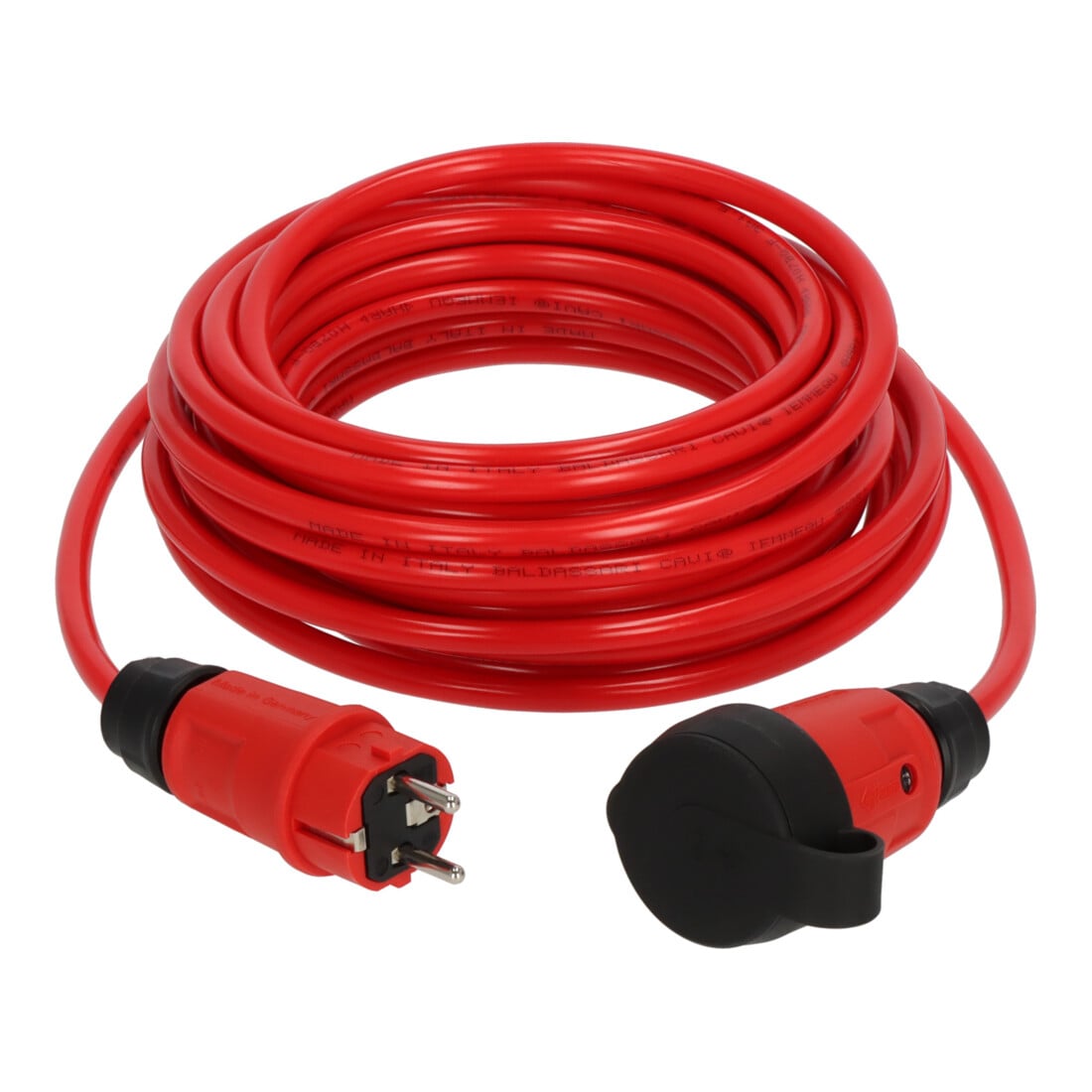 Brennenstuhl Professional Verlengkabel VQ 1100 IP44, 10m rood H07BQ-F 3G1,5