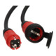 Brennenstuhl Professional Verlengsnoer VN 1200 IP44, 10m zwart H07RN-F 3G2,5-4