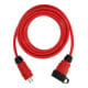 Brennenstuhl Professional Verlengsnoer VQ 1200 IP44, 10m rood H07BQ-F 3G2,5-1