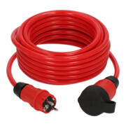 Brennenstuhl Professional Verlengsnoer VQ 1200 IP44, 10m rood H07BQ-F 3G2,5-5