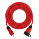 Brennenstuhl Professional Verlengsnoer VQ 2200 IP44, 25m rood H07BQ-F 3G2,5-1