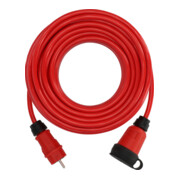 Brennenstuhl Professional Verlengsnoer VQ 2200 IP44, 25m rood H07BQ-F 3G2,5