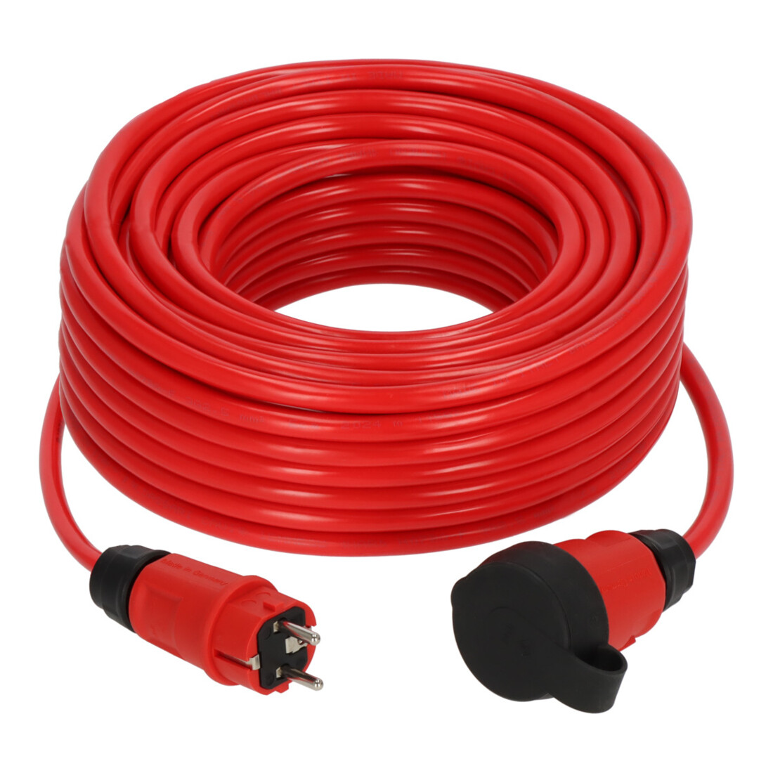Brennenstuhl Professional Verlengsnoer VQ 2200 IP44, 25m rood H07BQ-F 3G2,5